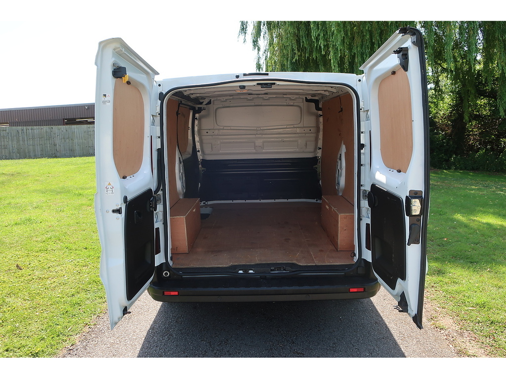 Renault Trafic 2.0 Dci Blue Sl30 Advance Panel Van Man HN73RXU White #6