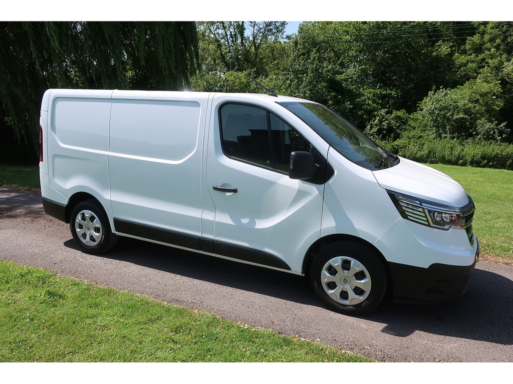 Renault Trafic 2.0 Dci Blue Sl30 Advance Panel Van Man HN73RXU White #3