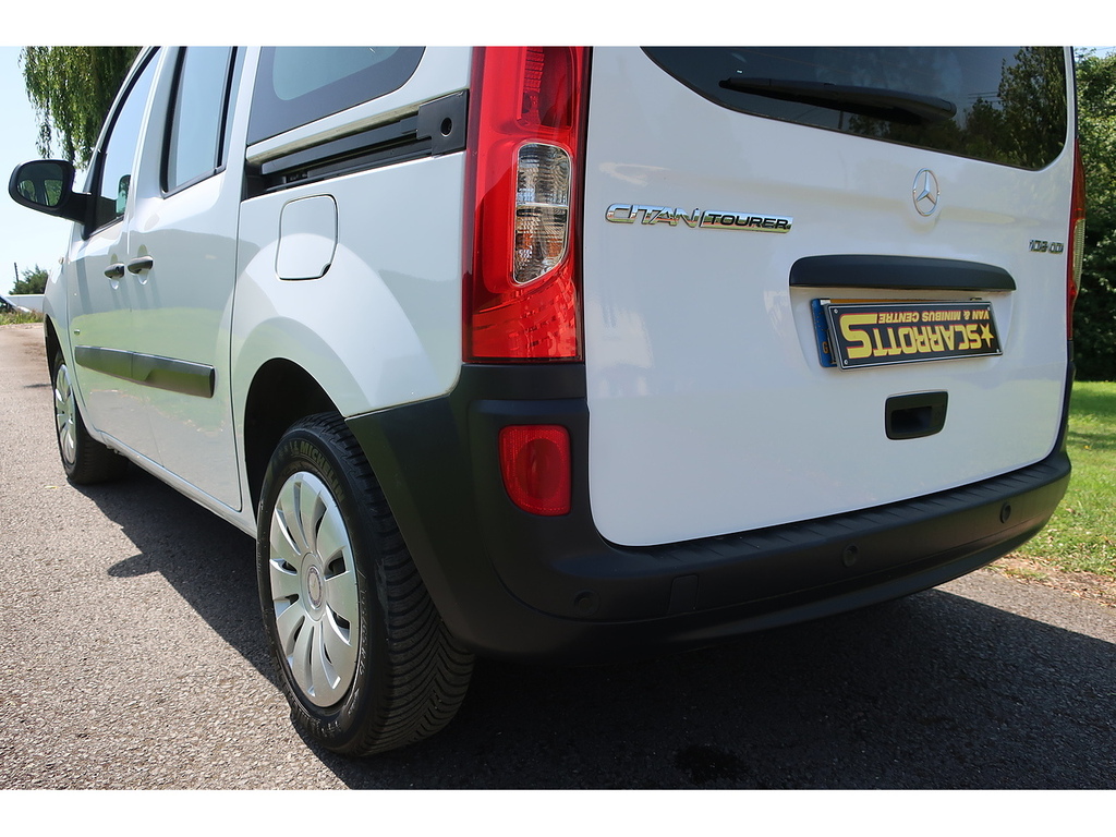 Mercedes-Benz CITAN 1.5 109 Cdi Traveliner L3 Euro 5 White #6