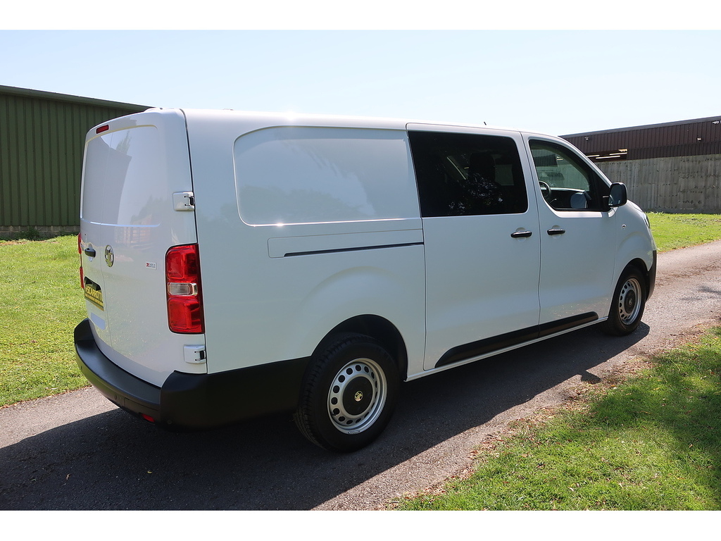 Vauxhall Vivaro 2.0 Turbo D Prime XL Crew Van Double Cab 6Dr Diese White #2
