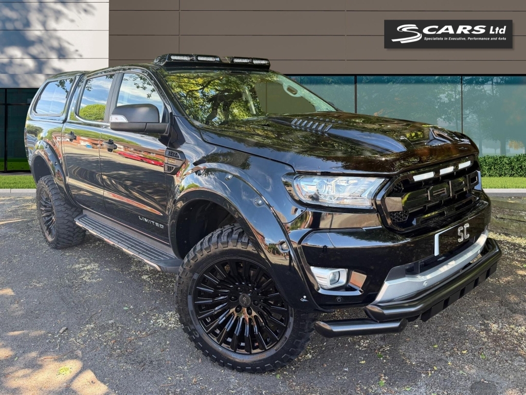 Ford Ranger 2.0 Limited Ecoblue WX69LXF Black #4