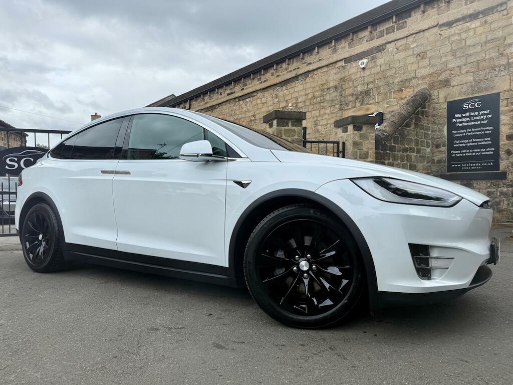 Tesla Model X 75D Dual Motor 4Wde White #3