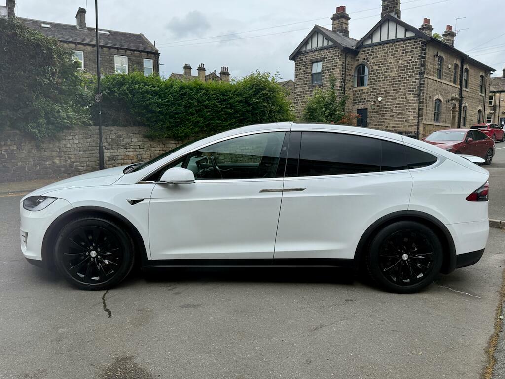 Tesla Model X 75D Dual Motor 4Wde White #6