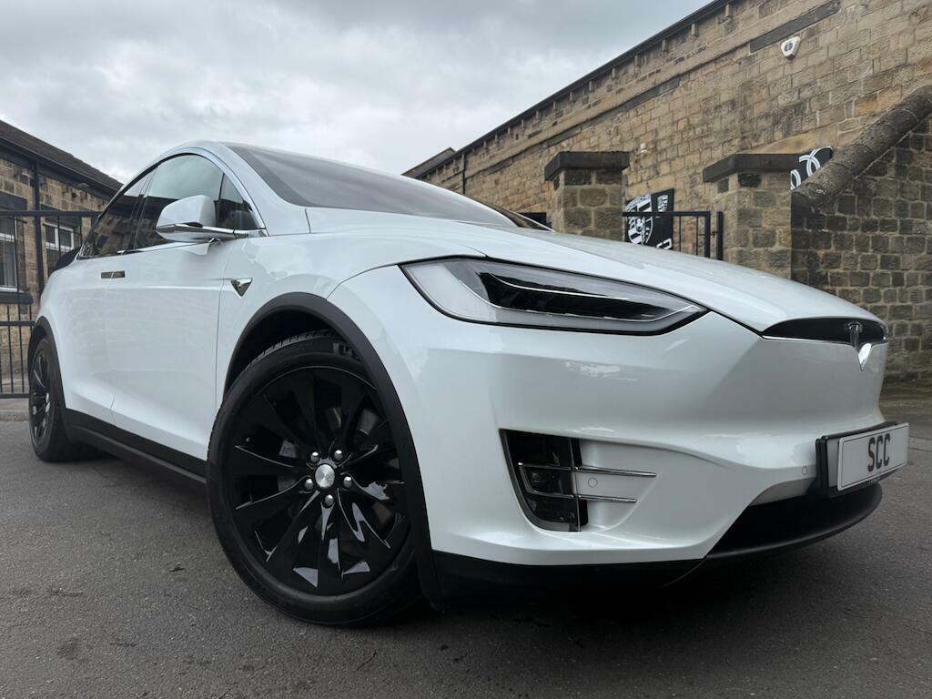 Tesla Model X 75D Dual Motor 4Wde White #2