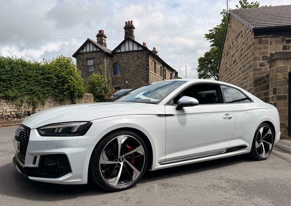 Audi RS5 2.9 Tfsi V6 Tiptronic Quattro Euro 6 Ss White #5