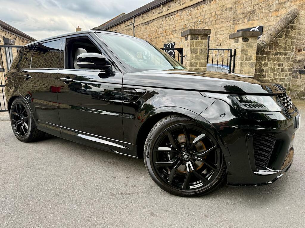 Land Rover Range Rover Sport Svr Black #3
