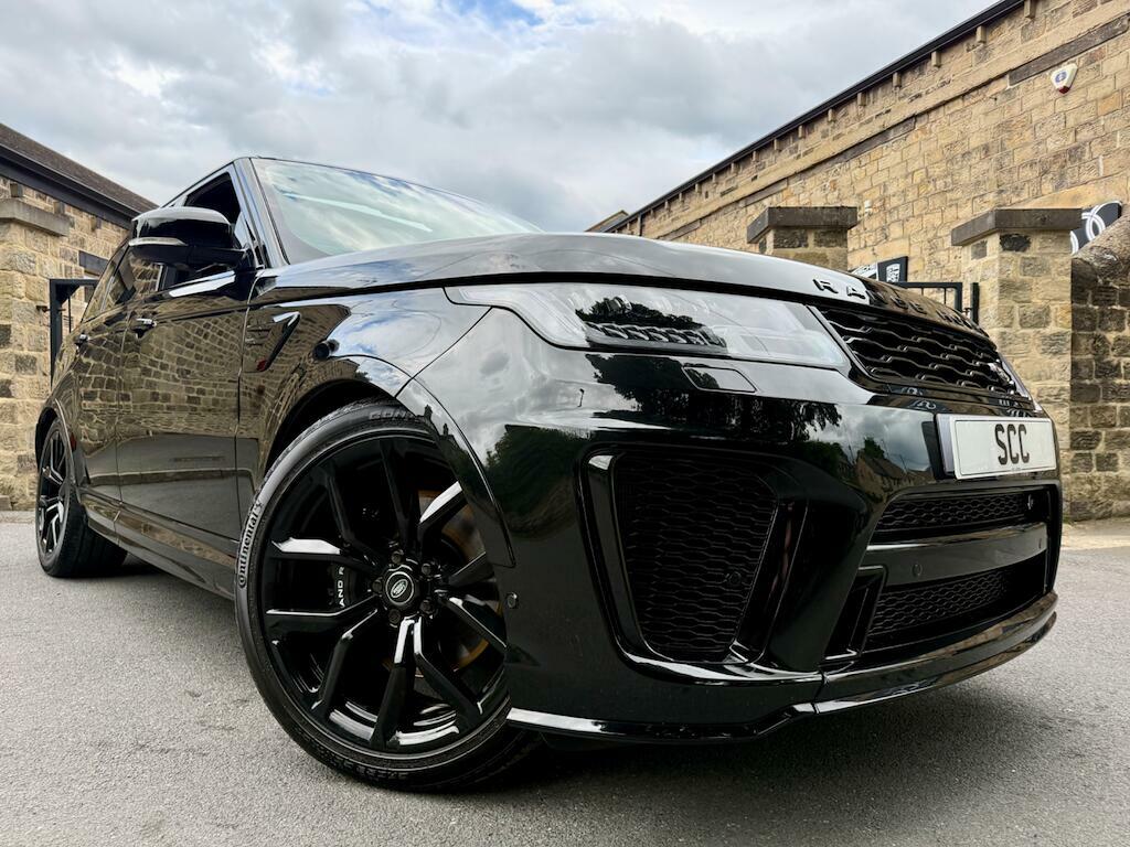 Land Rover Range Rover Sport Svr Black #2