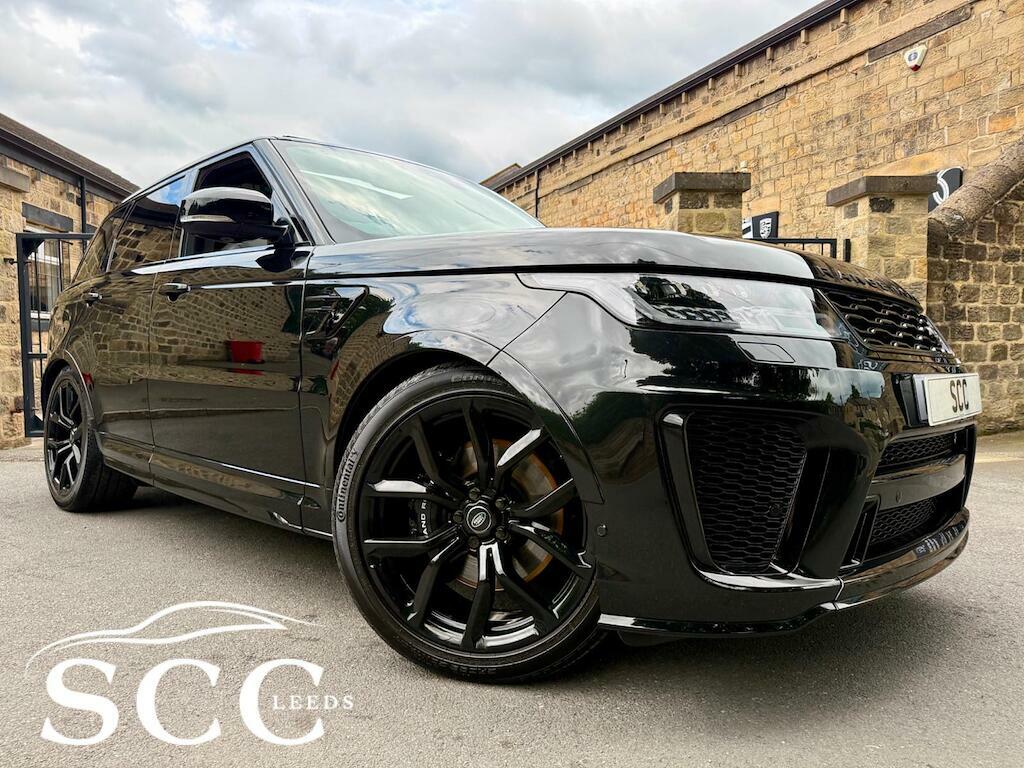 Land Rover Range Rover Sport Svr Black