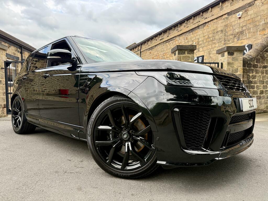 Land Rover Range Rover Sport Svr Black #4