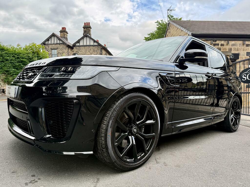 Land Rover Range Rover Sport Svr Black #6