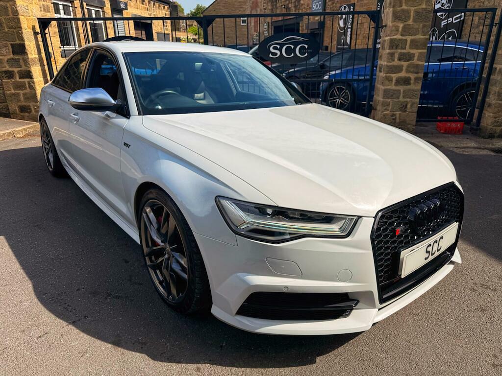 Audi S6 Saloon 4.0 Tfsi V8 Black Edition S Tronic Quattro Euro 6 White #5