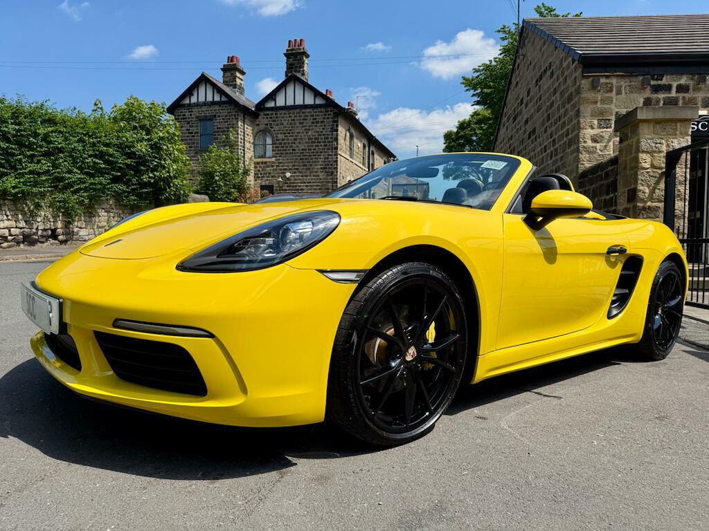 Porsche 718 Boxster 2.0T Pdk Euro 6 Ss Yellow #5