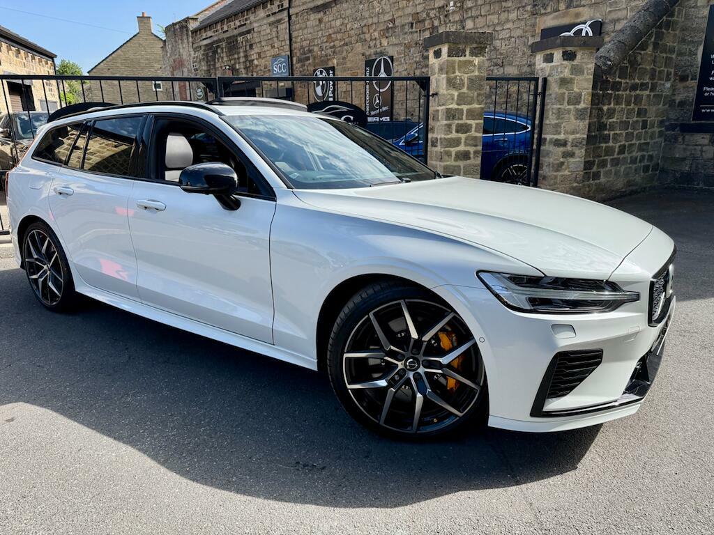 Volvo V60 Polestar Engineered White #3