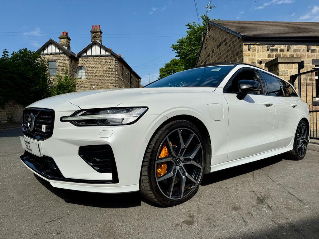 Volvo V60 Polestar Engineered White #5