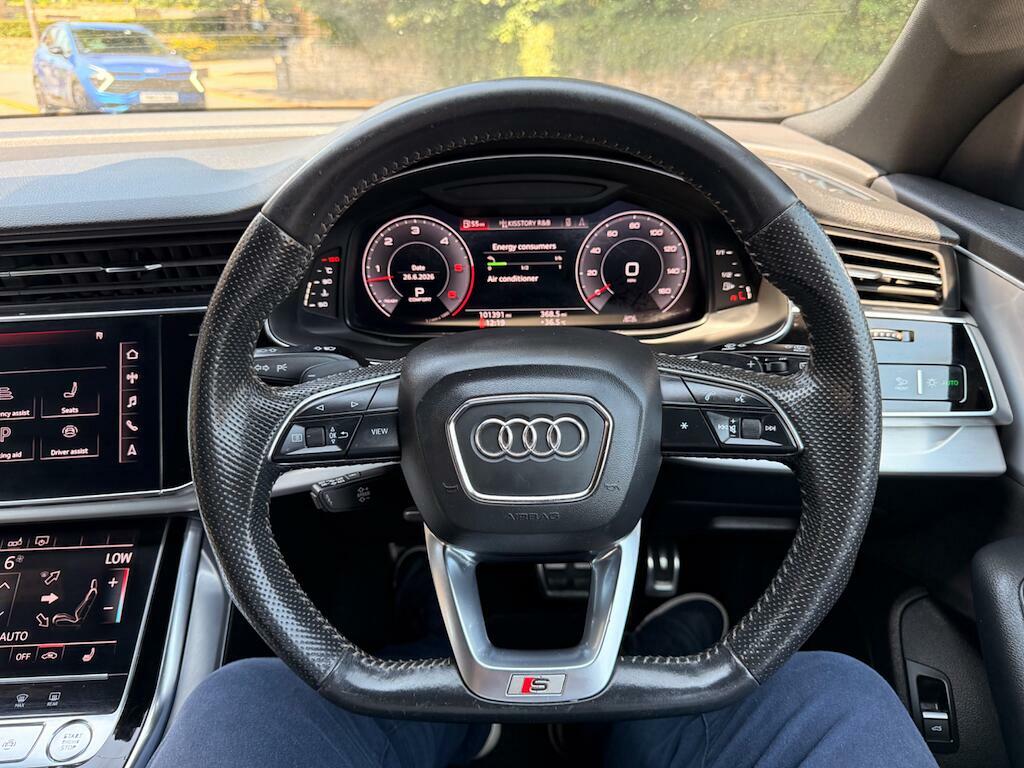 Audi Q8 S Line 50 Tdi Quattro 286 Ps Tiptronic Blue #19