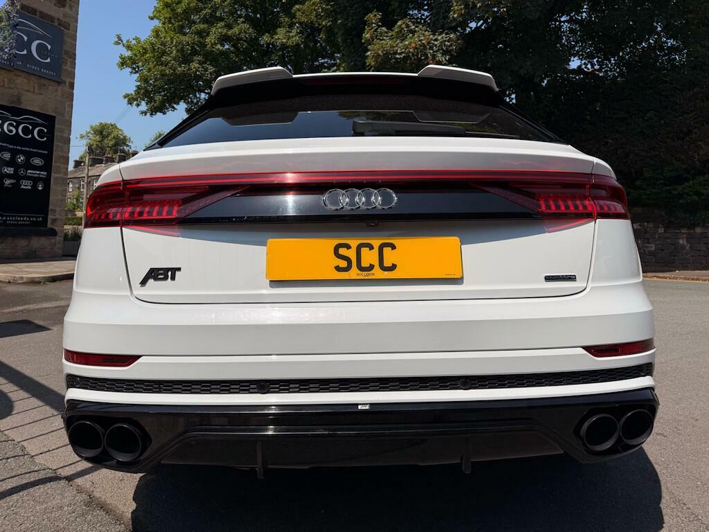 Audi Q8 S Line White #6