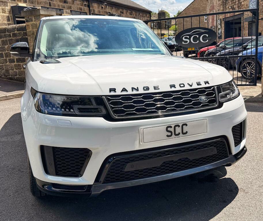 Land Rover Range Rover Sport Hse Silver White #5