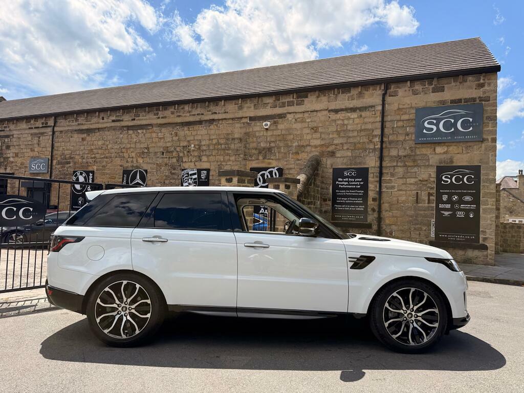 Land Rover Range Rover Sport Hse Silver White #3
