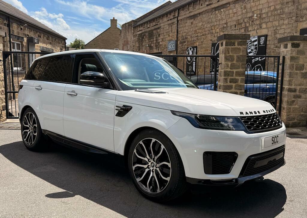 Land Rover Range Rover Sport Hse Silver White #4