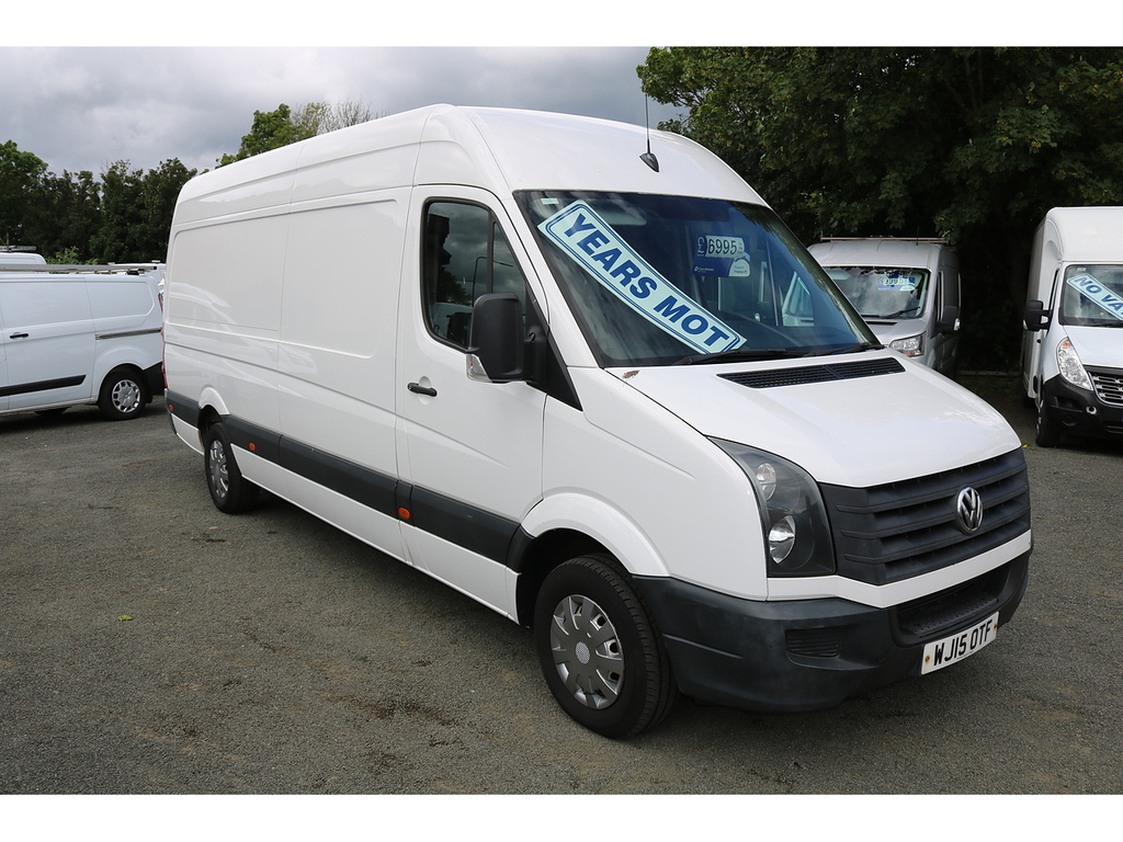 Volkswagen Crafter 2.0 Tdi Cr35dropside Wtail-lift Lwb White #1
