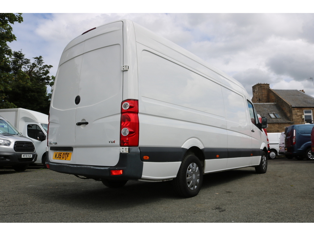 Volkswagen Crafter 2.0 Tdi Cr35dropside Wtail-lift Lwb White #9