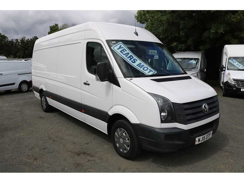 Volkswagen Crafter 2.0 Tdi Cr35dropside Wtail-lift Lwb White #2