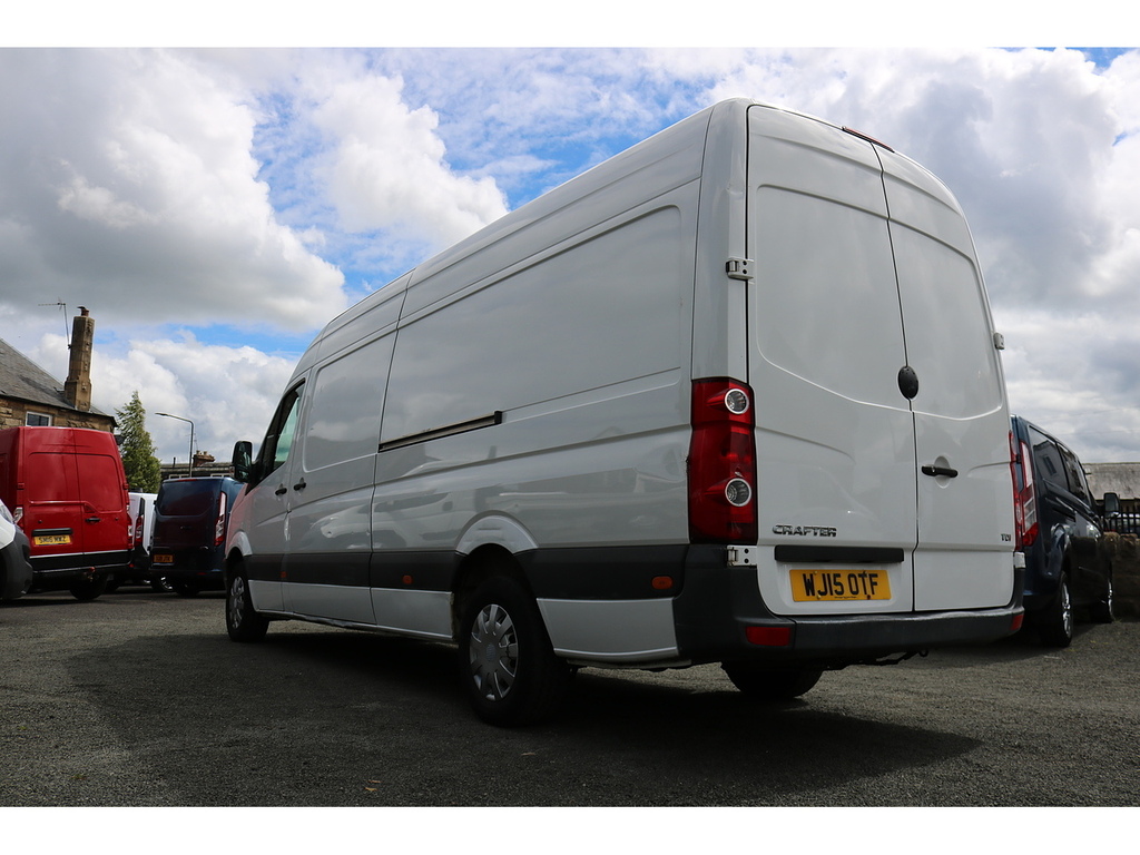 Volkswagen Crafter 2.0 Tdi Cr35dropside Wtail-lift Lwb White #7