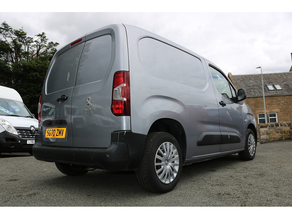 Peugeot Partner 1.5 Bluehdi 1000 Professional Standard Panel Van 5 White #9