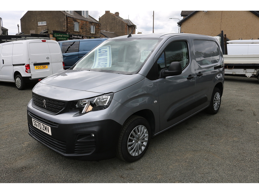 Peugeot Partner 1.5 Bluehdi 1000 Professional Standard Panel Van 5 White #3