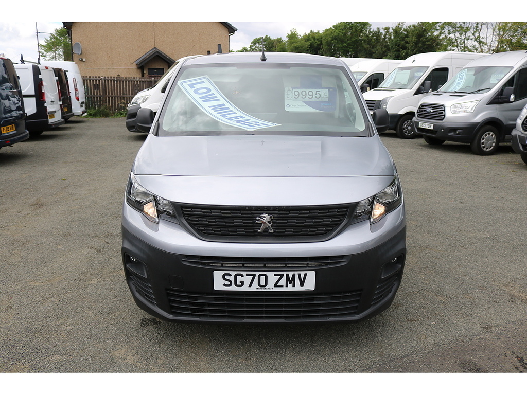 Peugeot Partner 1.5 Bluehdi 1000 Professional Standard Panel Van 5 White #2