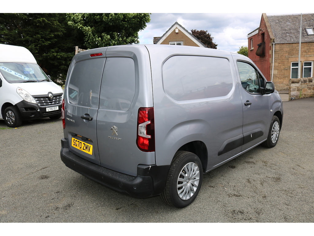 Peugeot Partner 1.5 Bluehdi 1000 Professional Standard Panel Van 5 White #8