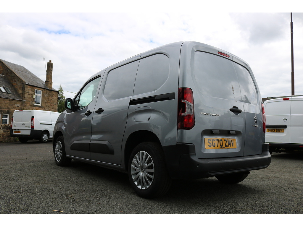 Peugeot Partner 1.5 Bluehdi 1000 Professional Standard Panel Van 5 White #6