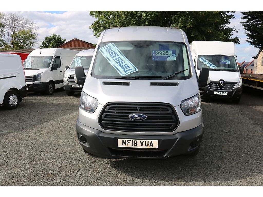 Ford Transit Custom 350 L3 H2 Pv Drw MF18VUA Silver #2