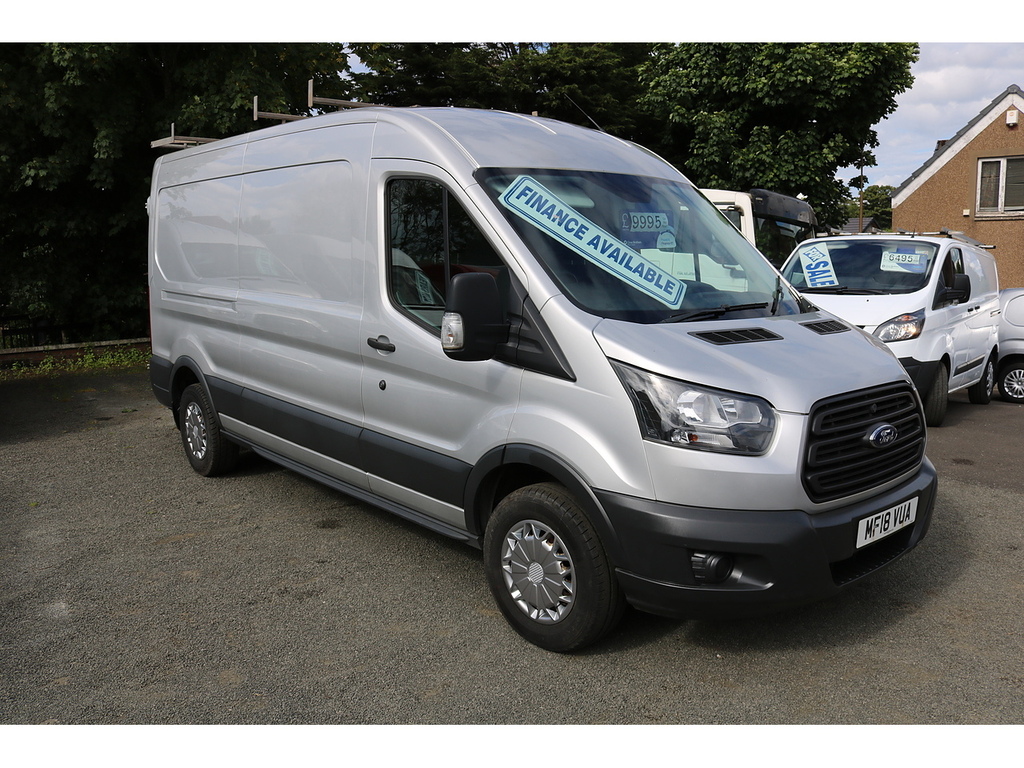 Ford Transit Custom 350 L3 H2 Pv Drw Silver
