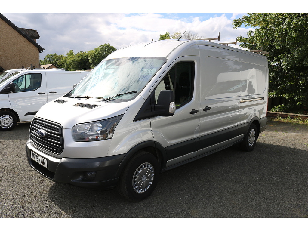 Ford Transit Custom 350 L3 H2 Pv Drw MF18VUA Silver #3