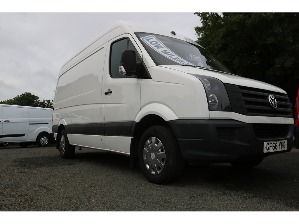 Volkswagen Crafter 2016 Cr35 L2 H3 2.0Tdi 110Bhp Med High White #11