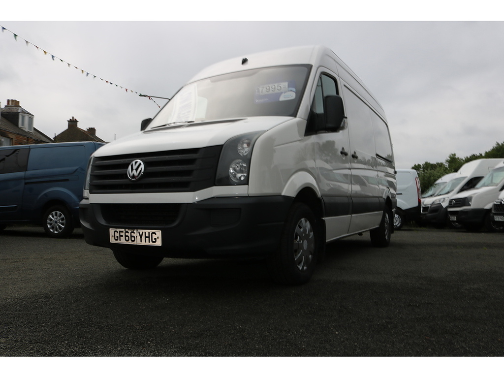 Volkswagen Crafter 2016 Cr35 L2 H3 2.0Tdi 110Bhp Med High White #12