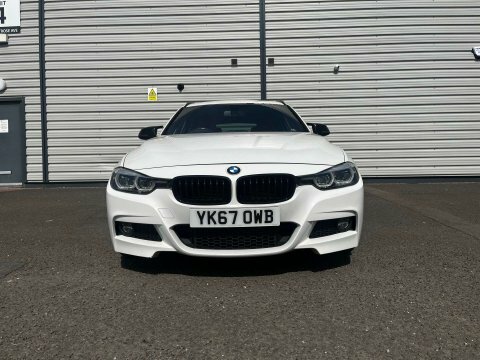 BMW 3 Series 2.0 320D M YK67OWB White #3