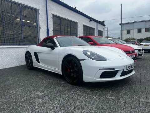 Porsche 718 Boxster Semi-auto 2dr White #2