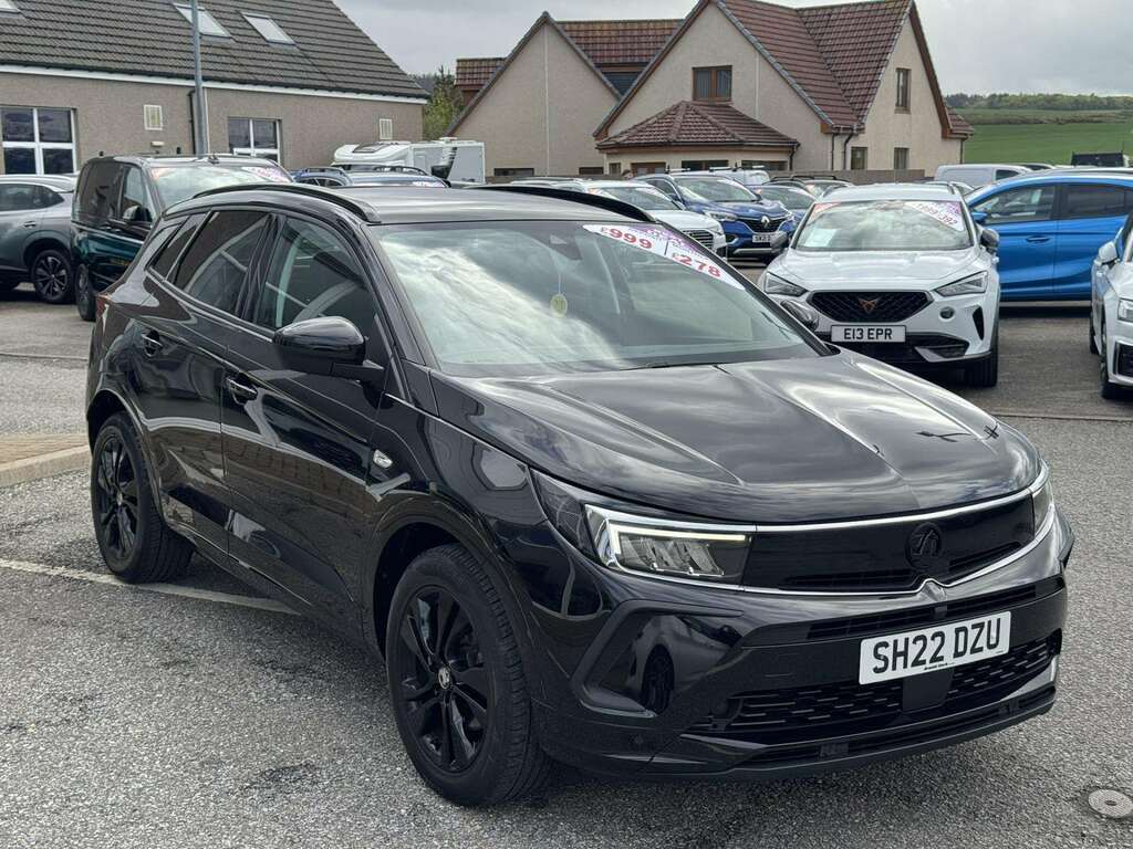 Vauxhall Grandland Gs Line 1.2 Turbo Black