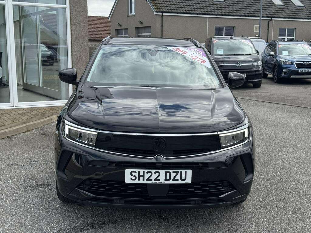 Vauxhall Grandland Gs Line 1.2 Turbo SH22DZU Black #2