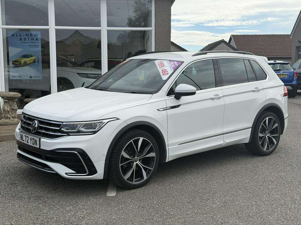 Volkswagen Tiguan R-line Tdi S-a NL72YDN White #3