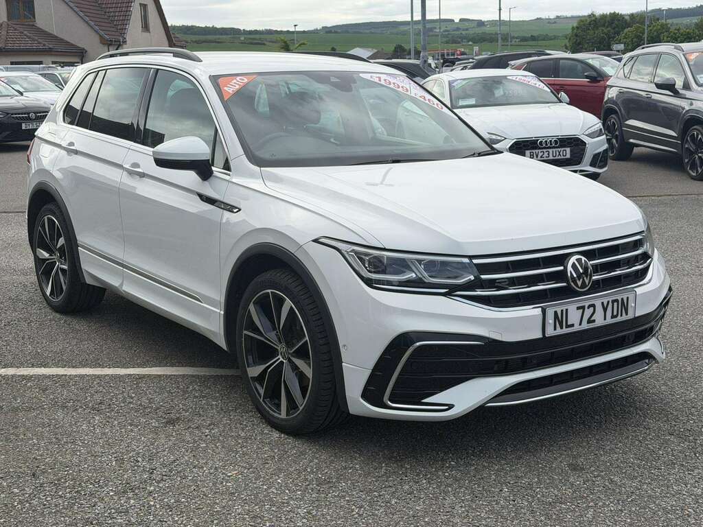 Volkswagen Tiguan R-line Tdi S-a White