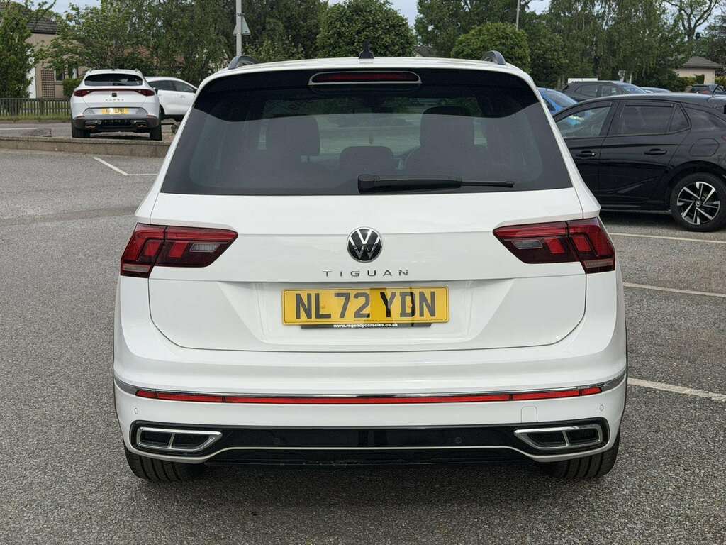 Volkswagen Tiguan R-line Tdi S-a NL72YDN White #5