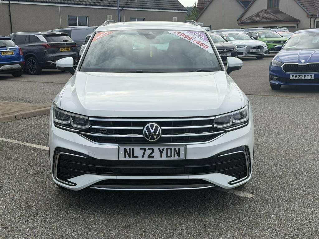 Volkswagen Tiguan R-line Tdi S-a NL72YDN White #2