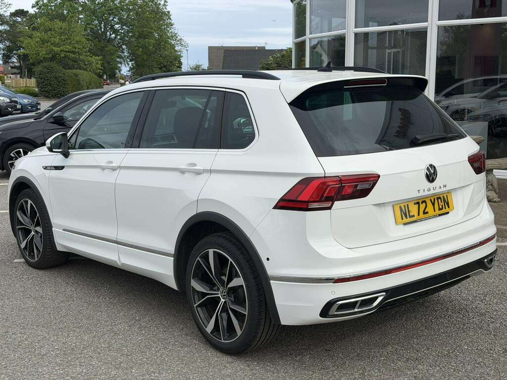 Volkswagen Tiguan R-line Tdi S-a NL72YDN White #4