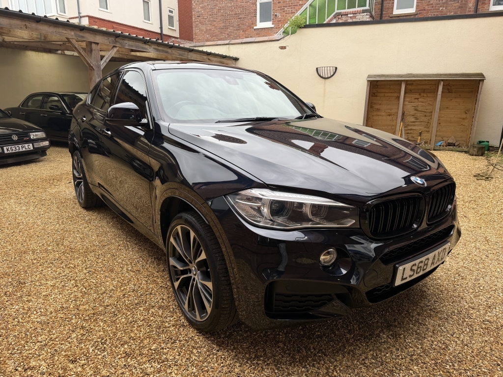 BMW X6 Coupe 3.0 Xdrive30d M Sport Black #4