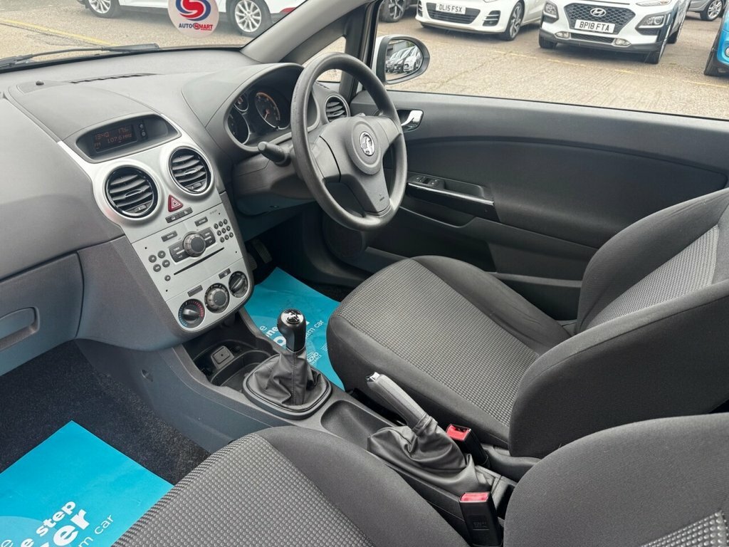 Vauxhall Corsa 1L S White #3