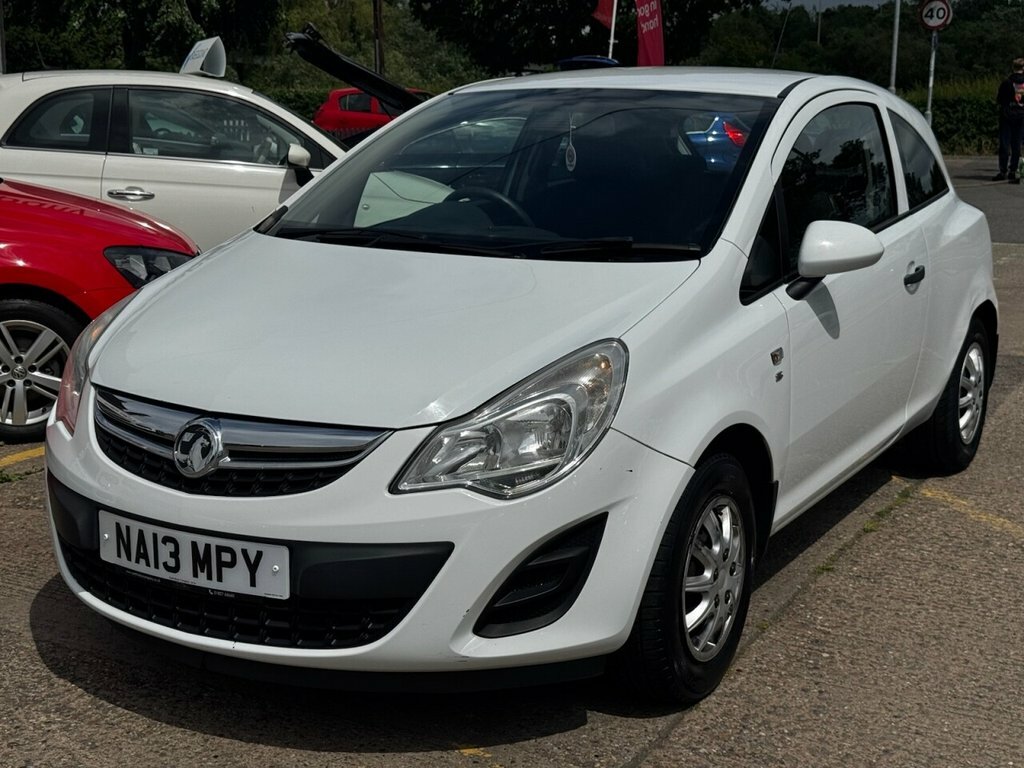 Vauxhall Corsa 1L S White #4