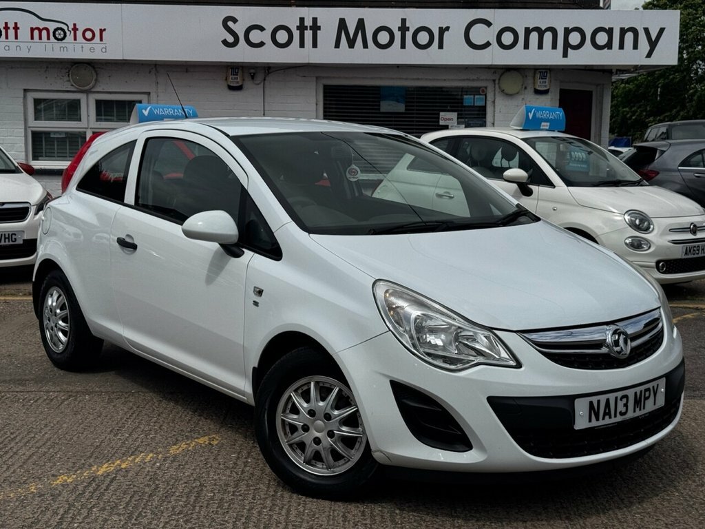 Vauxhall Corsa 1L S White